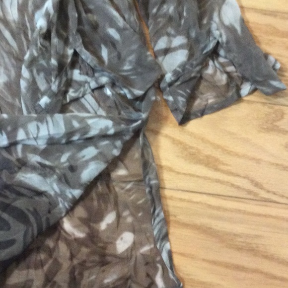 NWT SP Coupe Swim brown print coverup. - Picture 10 of 16